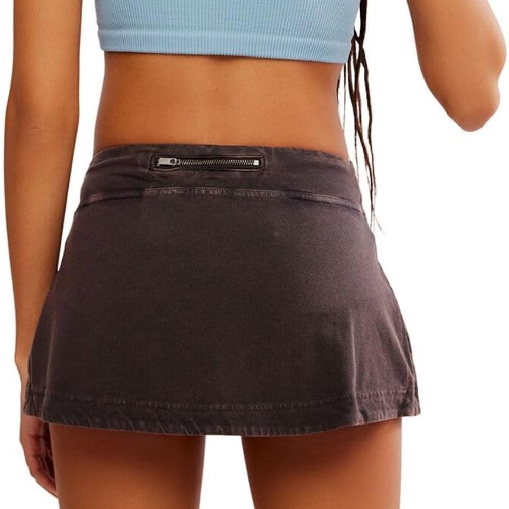 Free People Womens Hot Shot Mini Skort - Picture 6 of 13